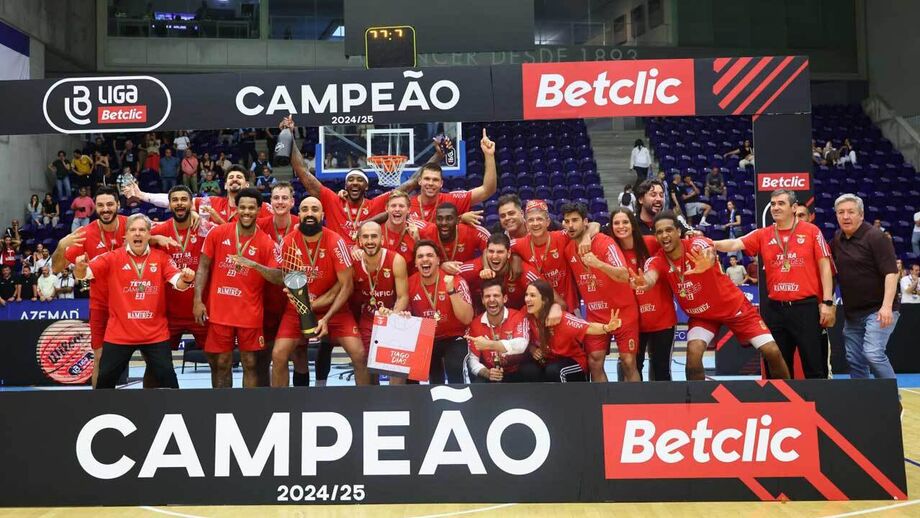 Benfica campeão nacional de basquetebol