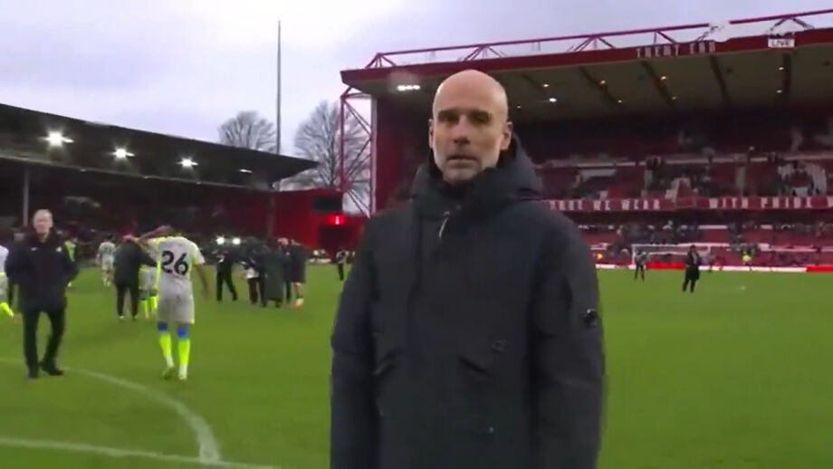 Técnico do Man. City protagonizou momento inusitado