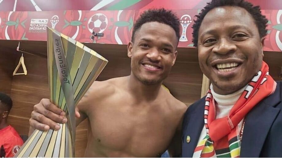 Paíto felicita Geny Catamo pelo prémio de melhor em campo no Gabão-Moçambique