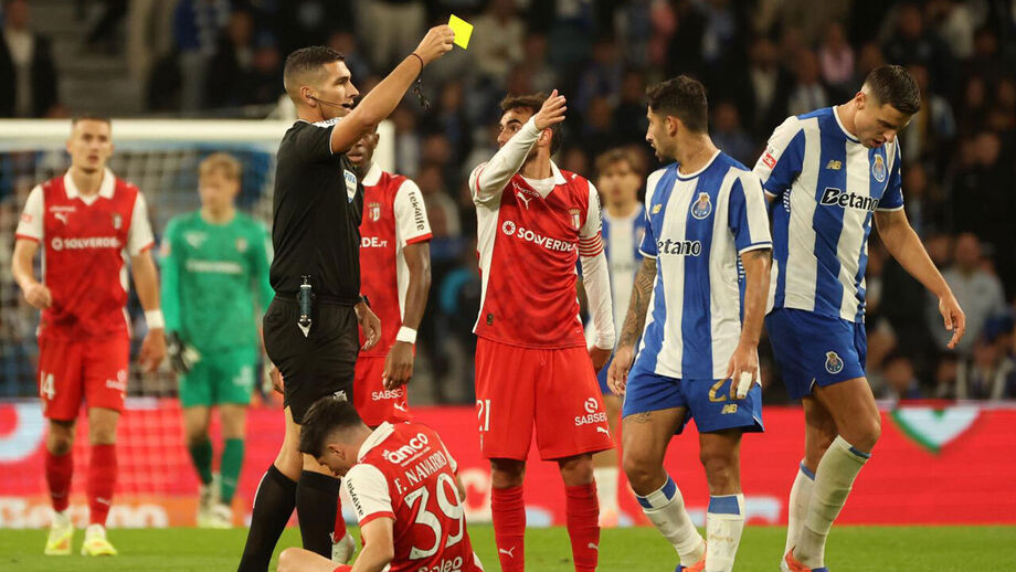 Fábio Veríssimo esteve no centro da polémica no FC Porto-Sp. Braga