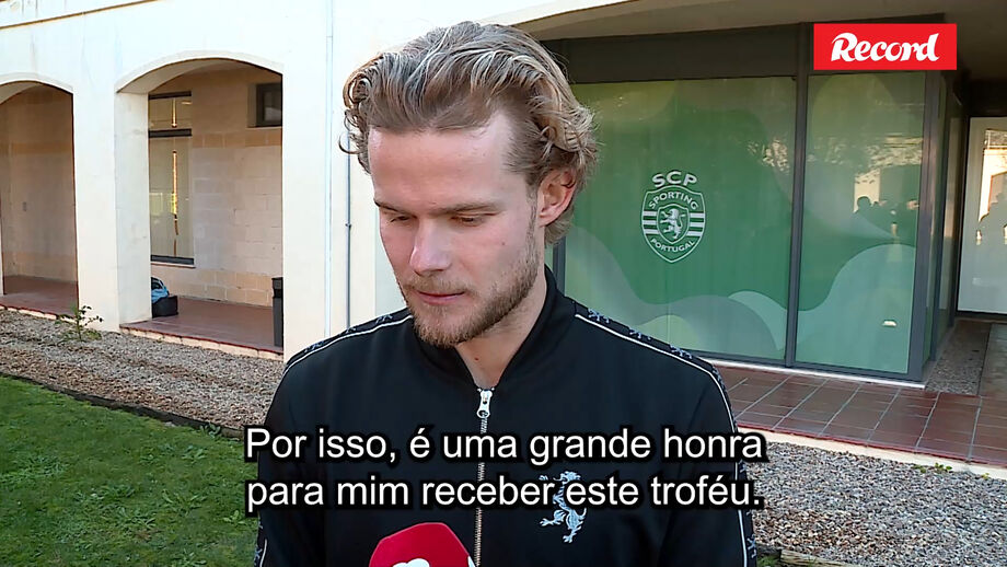 Capitão do Sporting distinguido pelo nosso jornal depois do seu desempenho em 2025