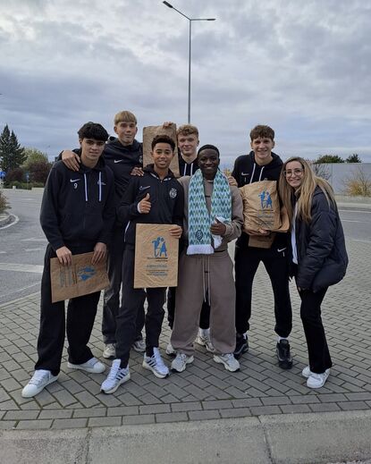 Formação do Sporting apoia Banco Alimentar na recolha de mais de 694 quilos de bens