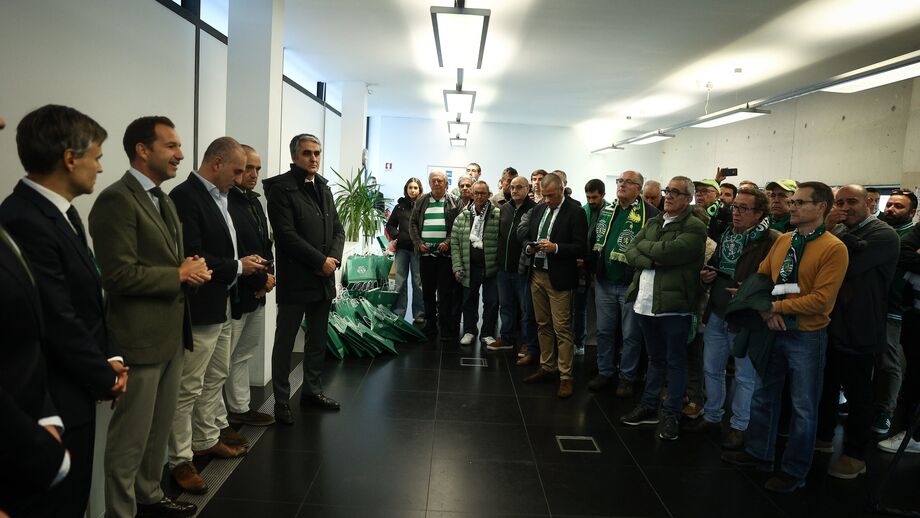 Frederico Varandas recebeu Núcleos do Sporting em dia de recordes