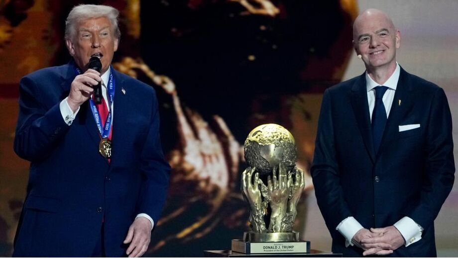 Donald Trump recebeu prémio da paz da FIFA