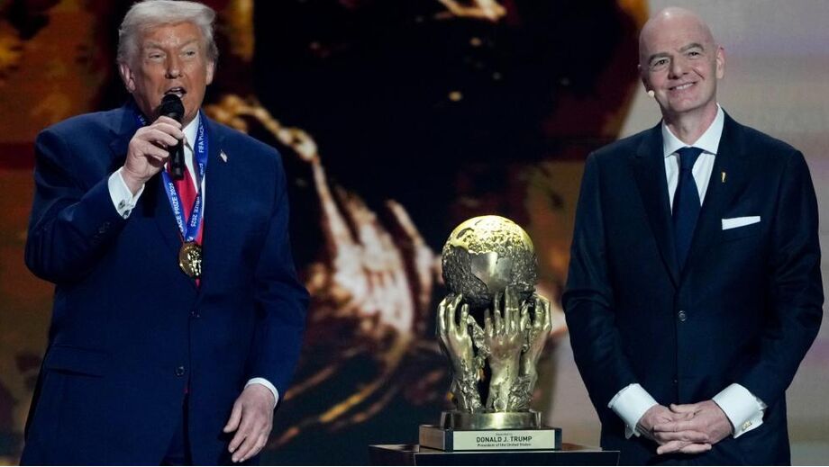 Donald Trump recebeu prémio da paz da FIFA