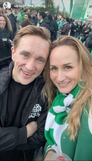Mulher de Frederico Varandas e primo de Gyökeres no no cortejo do Sporting rumo ao Estádio da Luz