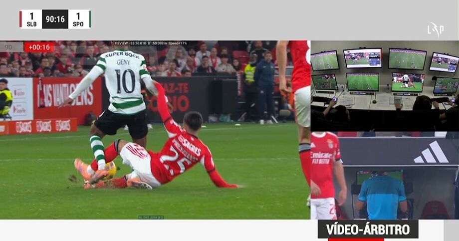 'Tesoura' deve cortar Geny do onze em Munique: dura entrada de Prestianni tem consequências