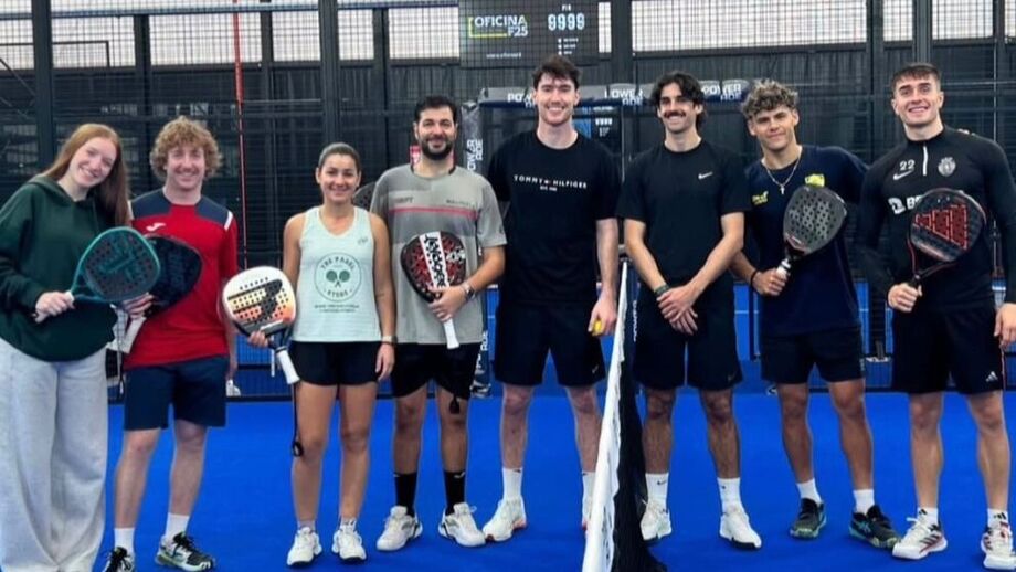Ex-companheiros no Sporting desfrutam de visita surpresa ao clube com padel