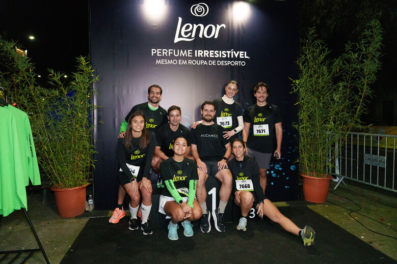 Atletas na corrida São Silvestre El Corte Inglés, em Lisboa