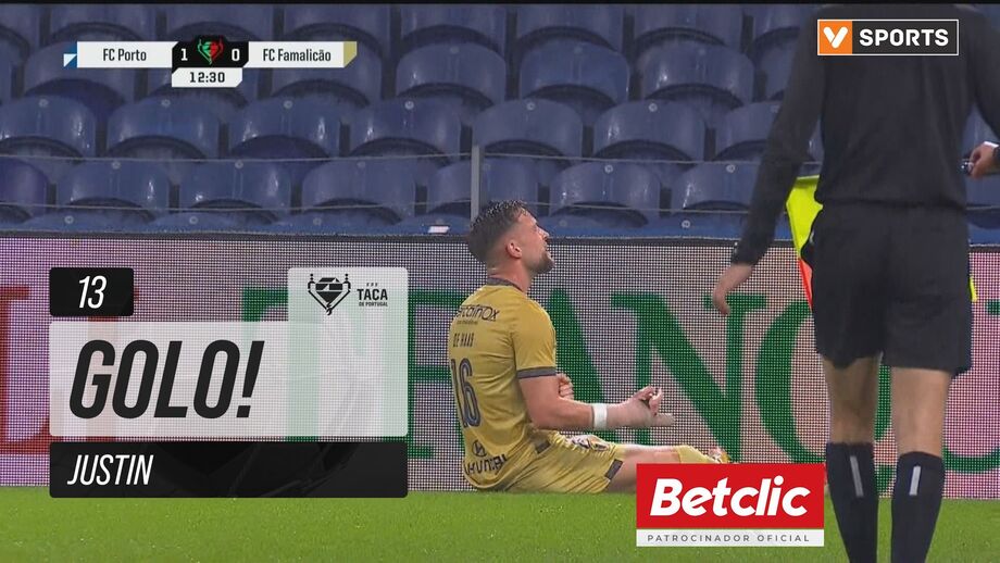 Justin de Haas em lote restrito no Famalicão