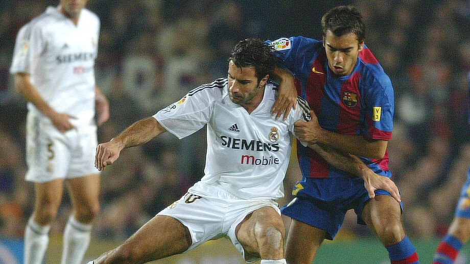 24. Luís Figo (Real Madrid - Barcelona, 2000 - 62M€): 120.6M€