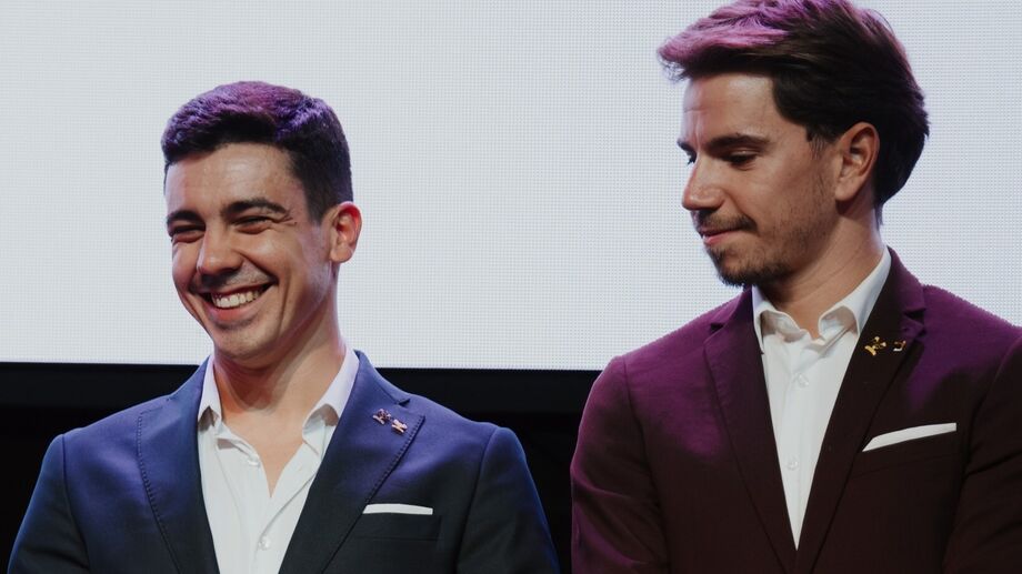 Iúri Leitão e Rui Oliveira