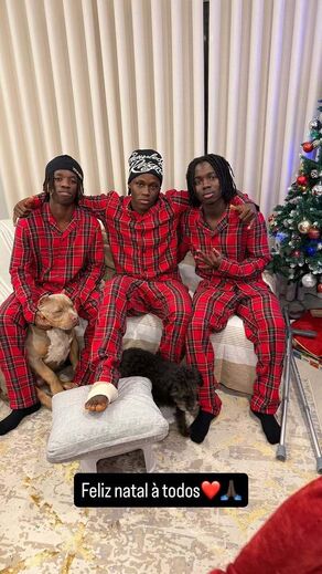 Quenda celebra o Natal em Portugal após operação ao pé direito