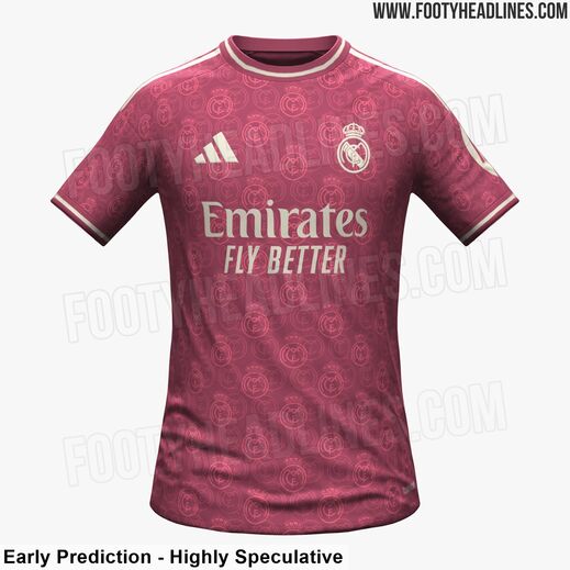 A possível camisola alternativa do Real Madrid para 2026/27