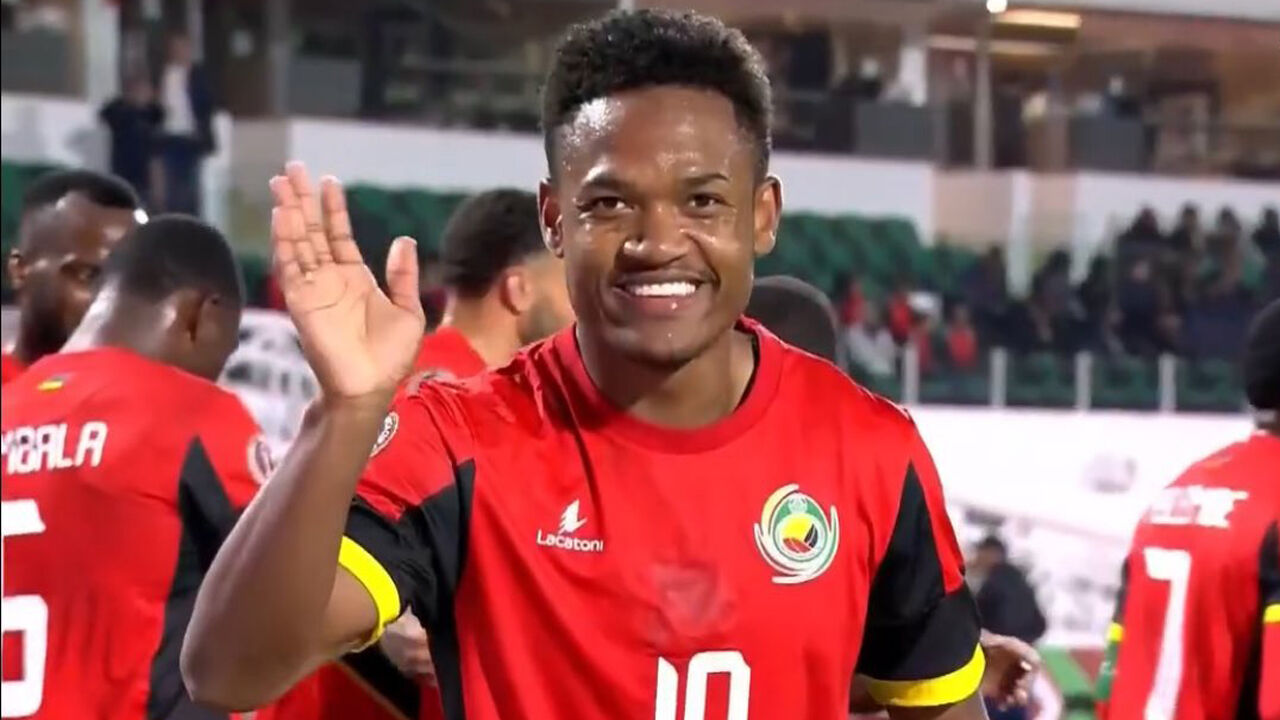 Geny Catamo marcou, mas não evitou derrota de Moçambique frente a Camarões