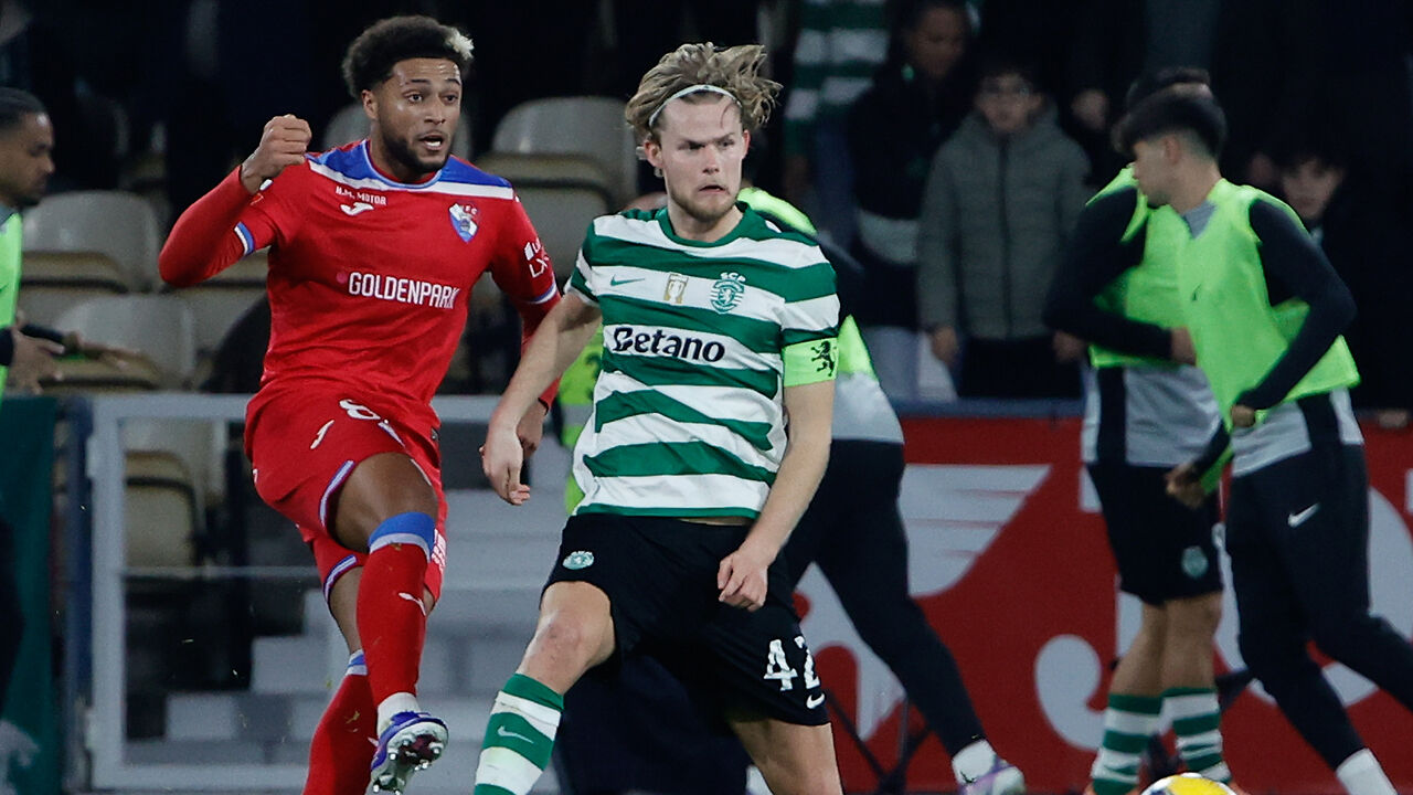 Hjulmand descontente após o empate em jogo de futebol