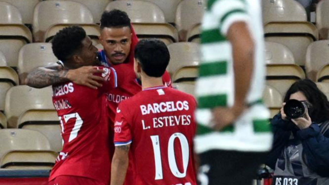 Carlos Eduardo marcou o golo que deu o empate frente ao Sporting