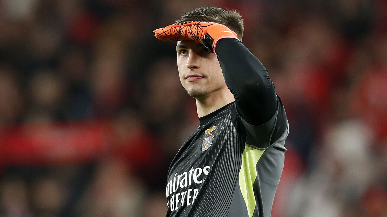 Trubin está a cumprir a 3.ª temporada no Benfica