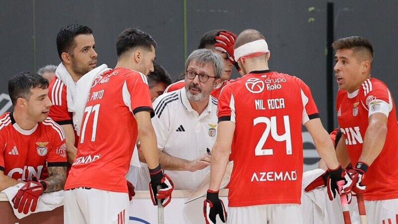 Edu Castro orienta equipa de hóquei em patins do Benfica