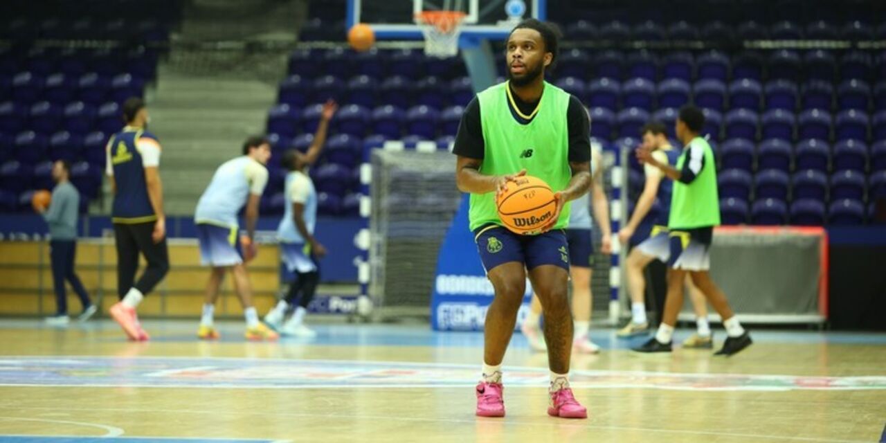 Basquetebolistas do FC Porto preparam jogo contra Ovarense na Liga Betclic