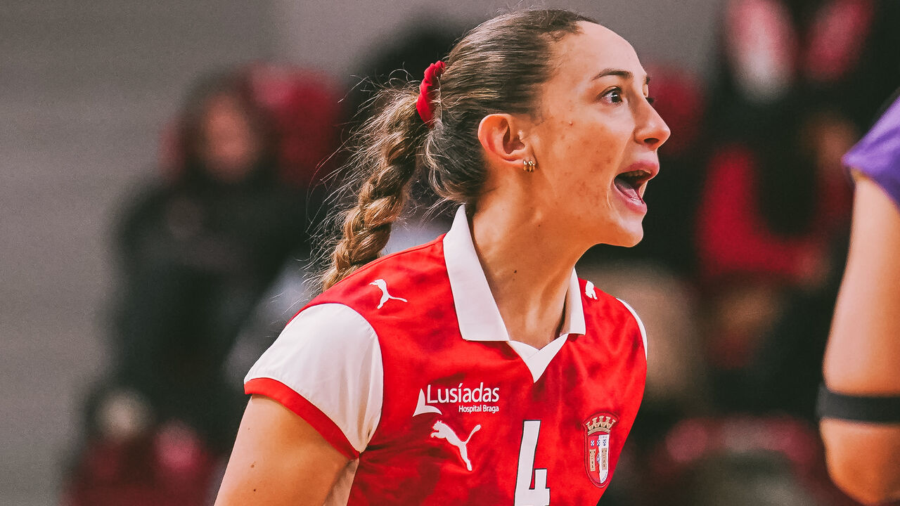 Atleta do Sp. Braga compete na CEV Challenge Cup contra o Panathinaikos