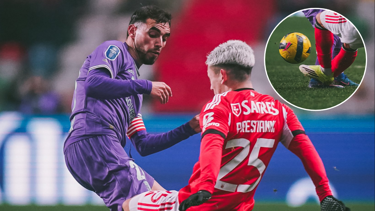 A entrada de Prestianni sobre Ricardo Horta