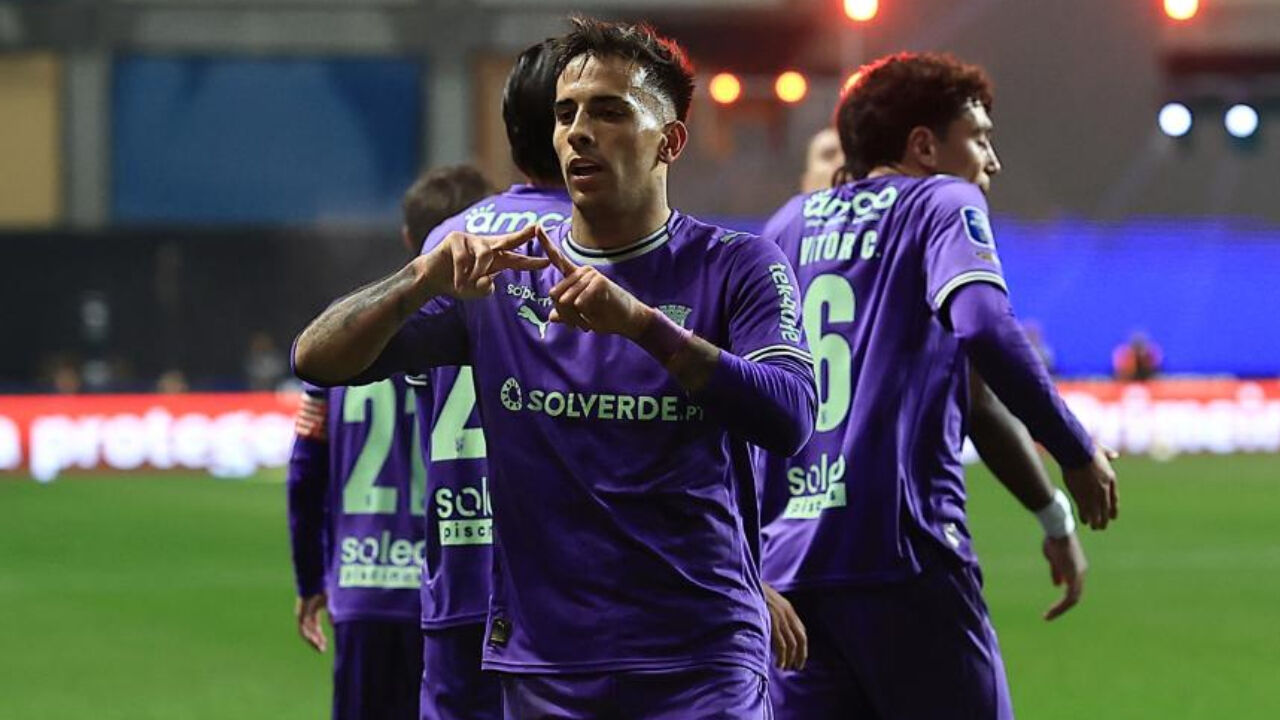 Zalazar marcou na vitória sobre o Benfica (3-1)