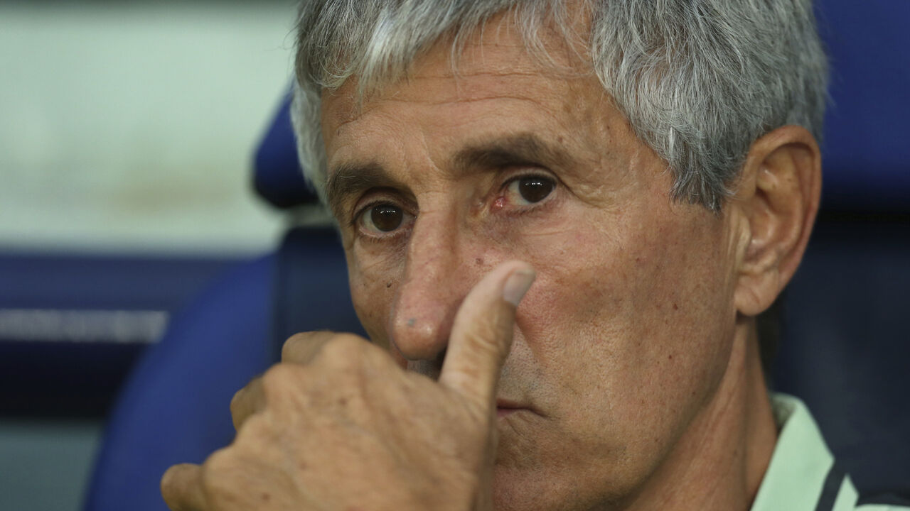 Quique Setién recorda alguns dos episódios menos positivos da carreira