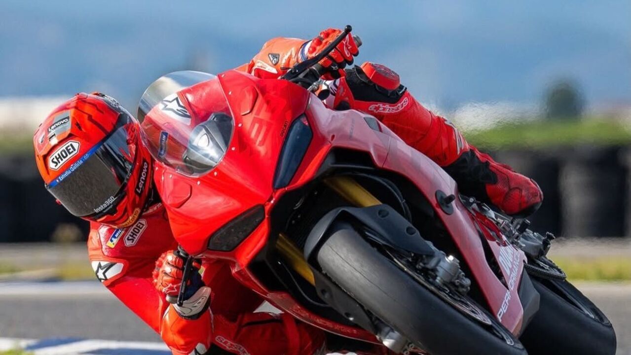 Marc Márquez na primeira corrida de 2026