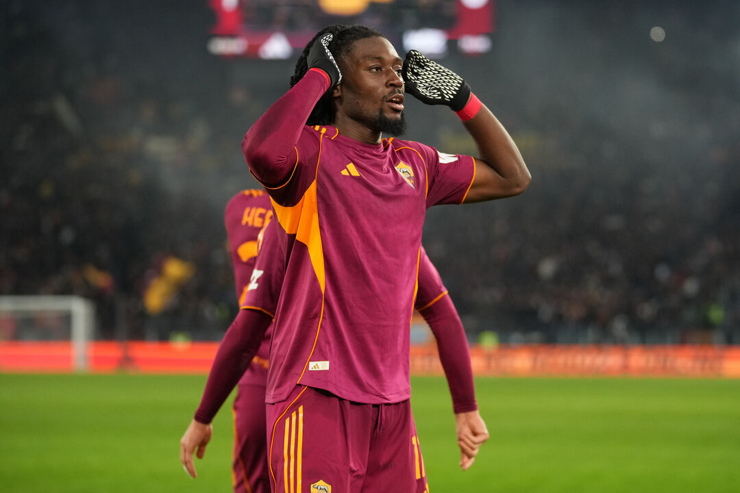 Manu Koné marcou um dos golos da Roma