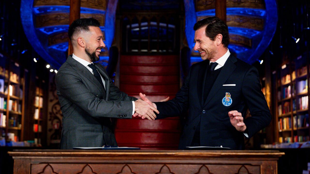 As primeiras imagens de Farioli após renovar com o FC Porto