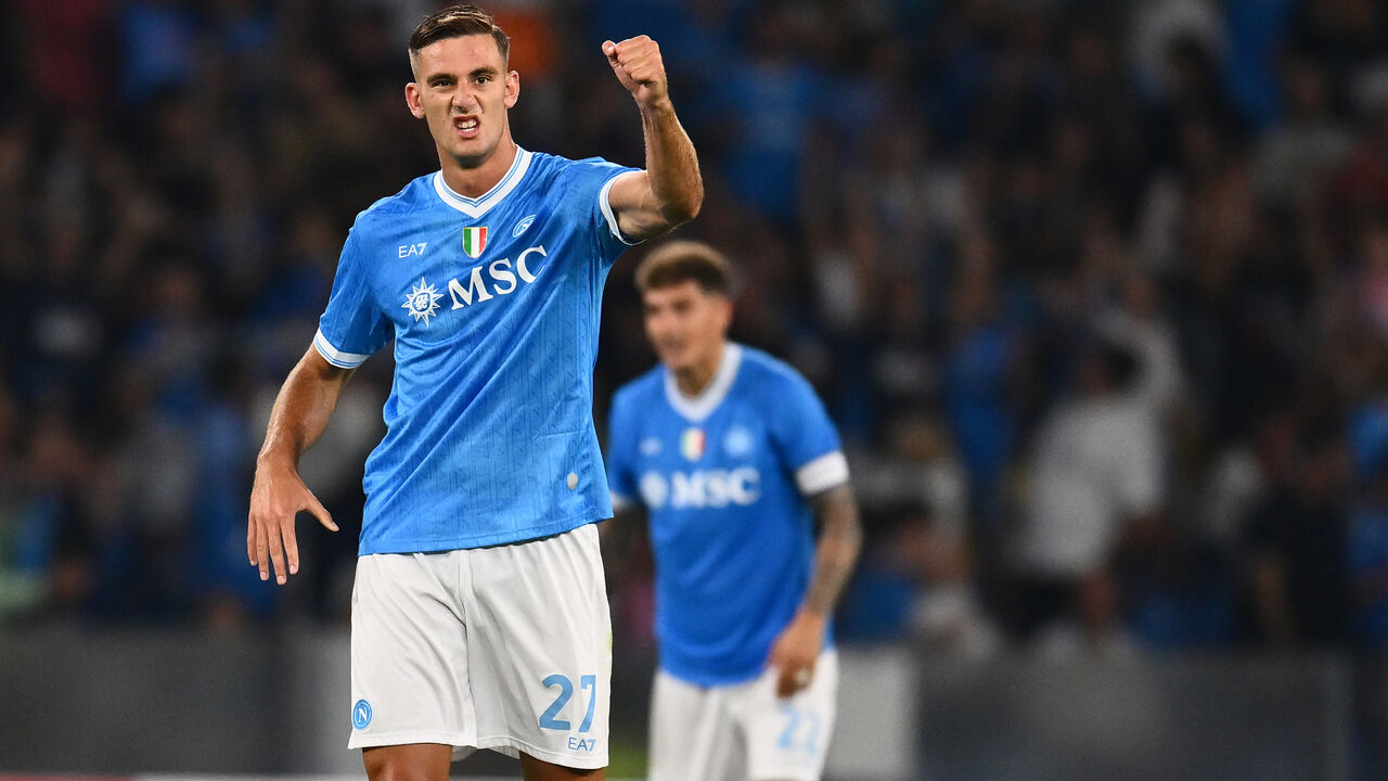 Lorenzo Lucca, avançado do Nápoles