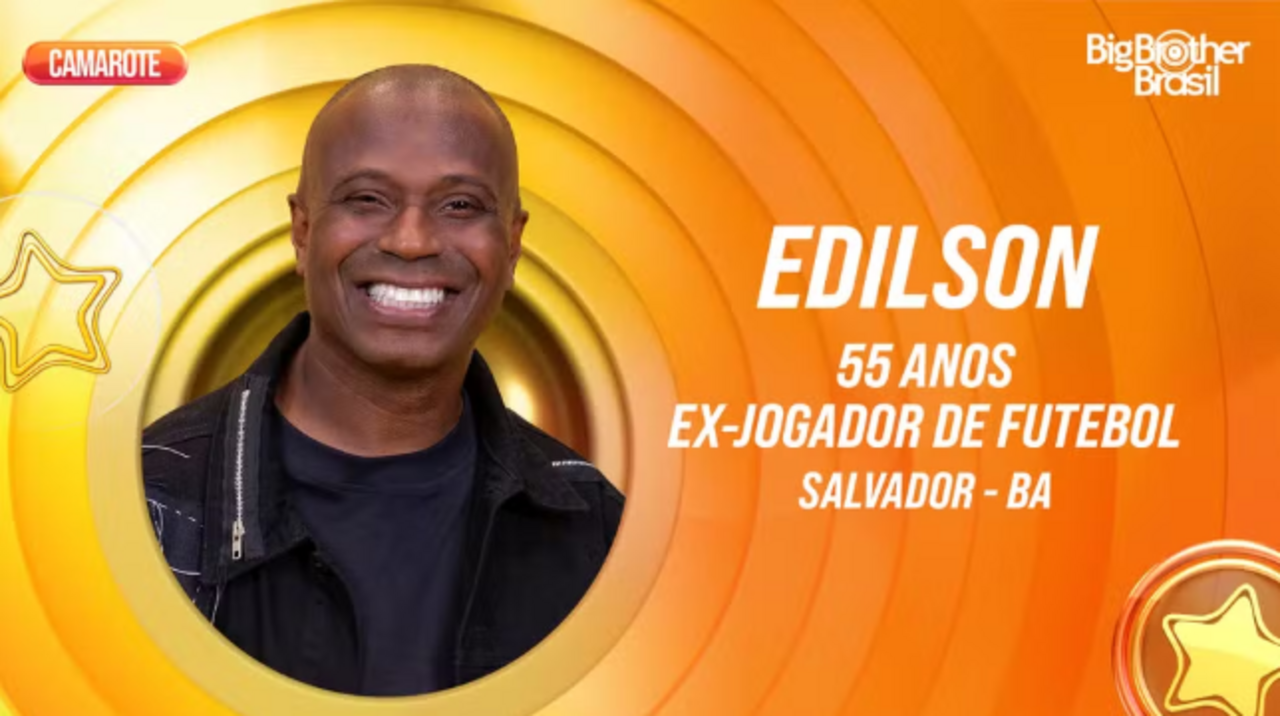 Rede Globo anuncia participação de Edílson no Big Brother Brasil