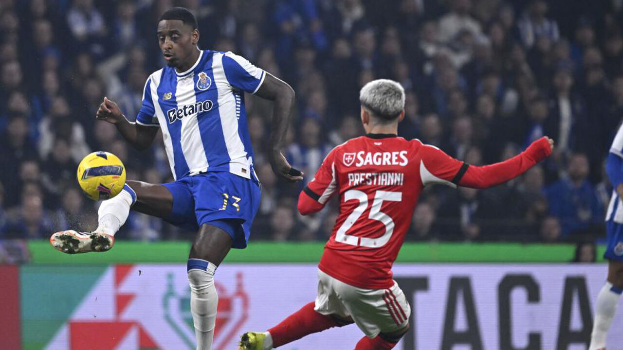 Pablo Rosario esteve em destaque no clássico entre FC Porto e Benfica