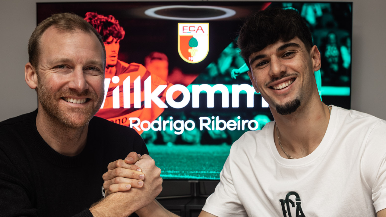 Rodrigo Ribeiro no Augsburgo