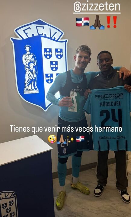 Rosario visita Mörschel em Vizela