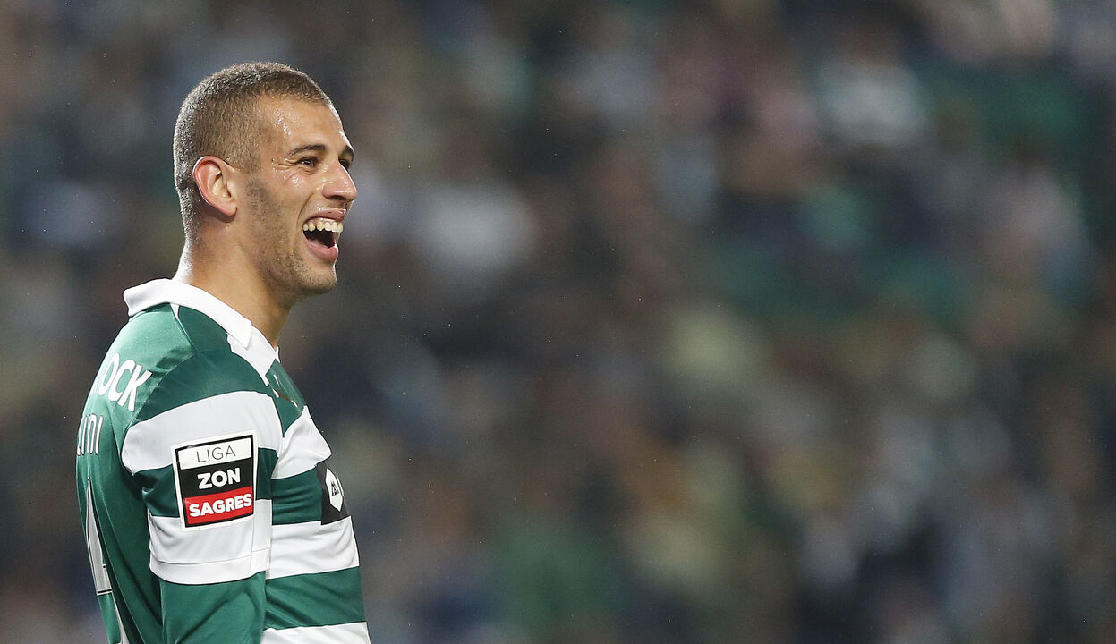 Slimani representou o Sporting de 2013 a 2016 e depois em 2021/22