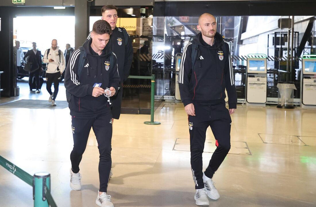 Benfica vai viajar de avião