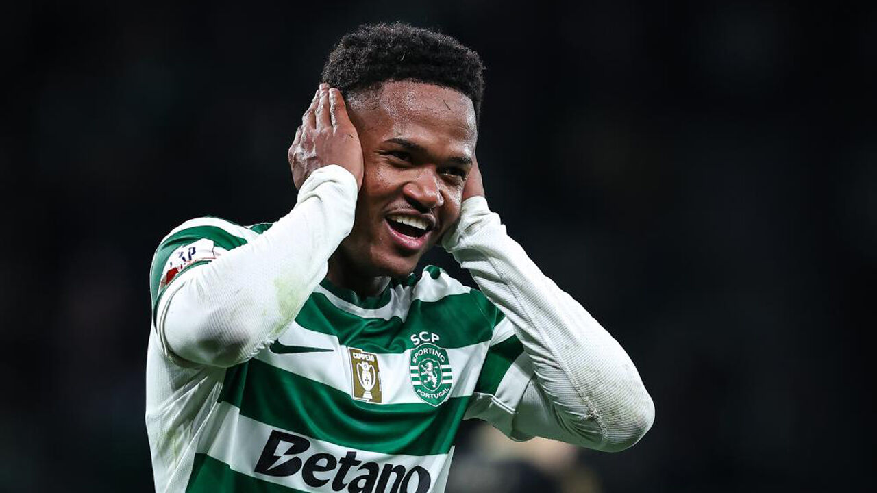 Geny Catamo foi o destaque do Sporting na vitória sobre o Casa Pia