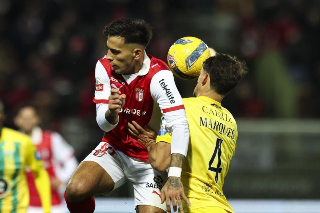 Jogo Tondela-Sp. Braga: Zalazar marca, Braga vence por 0-1