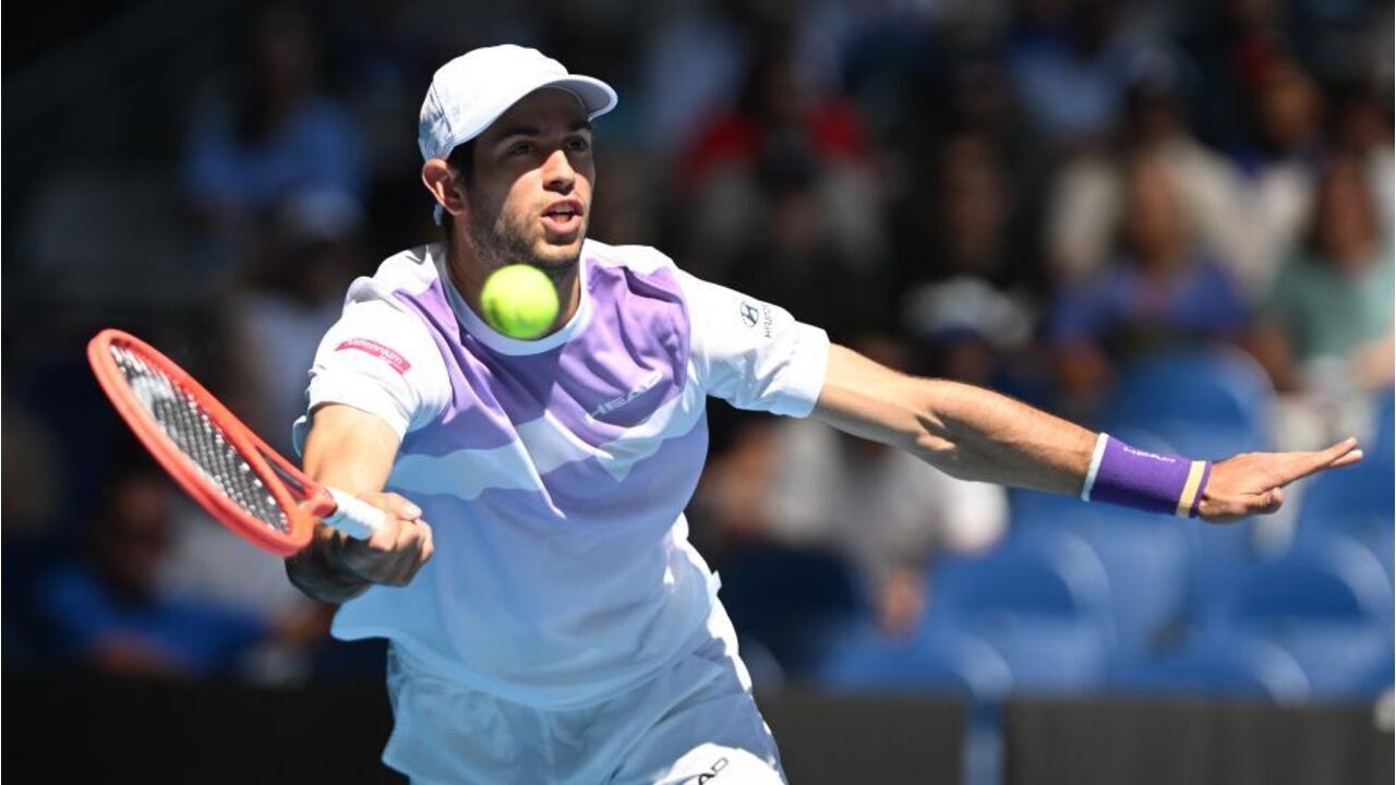 Nuno Borges em ação no Open da Austrália