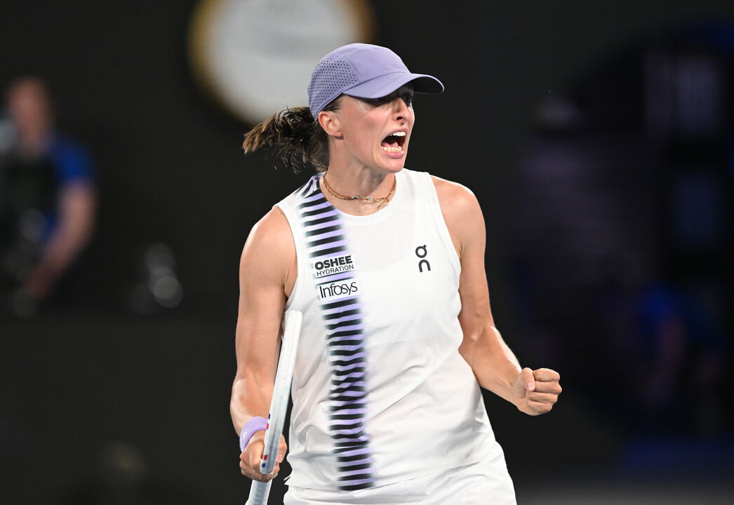 Iga Swiatek eliminou Yue Yuan