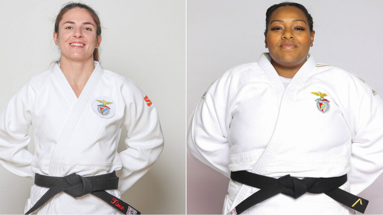 Judocas do Benfica, Bárbara Timo e Rochele Nunes, renovam contrato