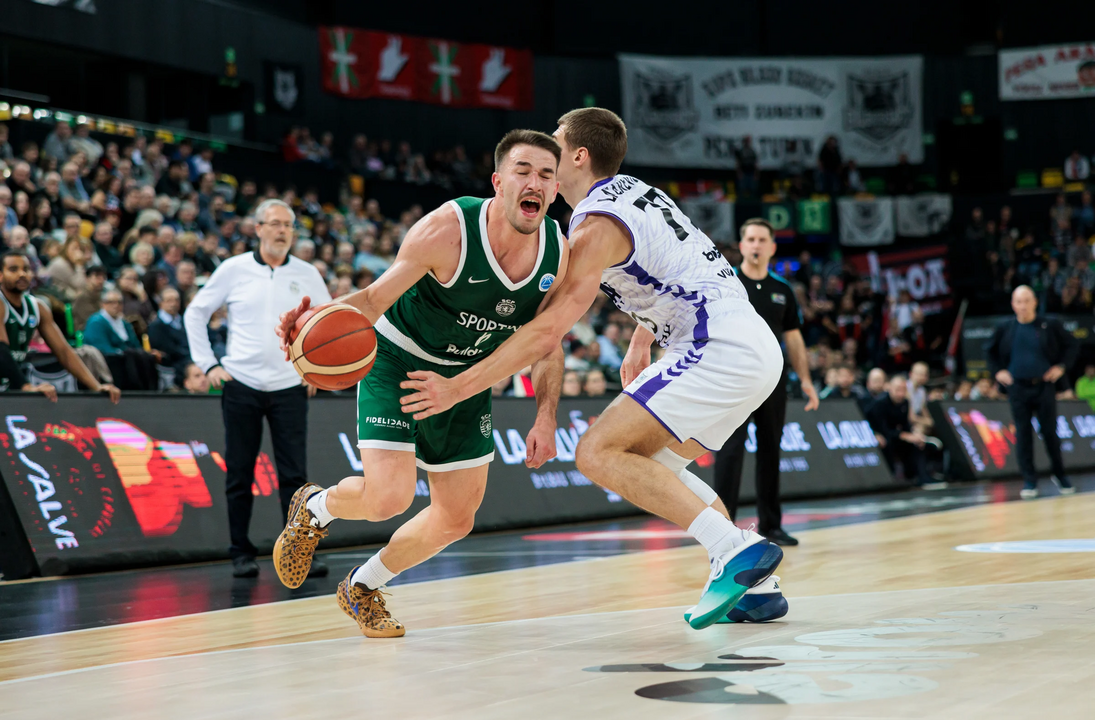 Basquetebolistas do Sporting e Surne Bilbao disputam a FIBA Europe Cup