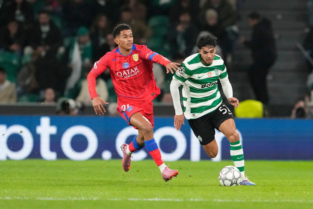 João Simões jogou 86 minutos contra o PSG
