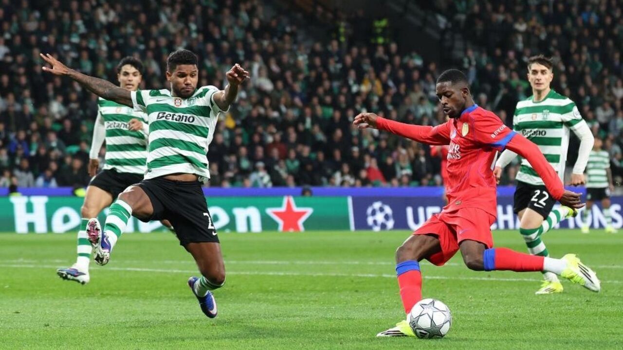 Matheus Reis joga pelo Sporting na Liga dos Campeões