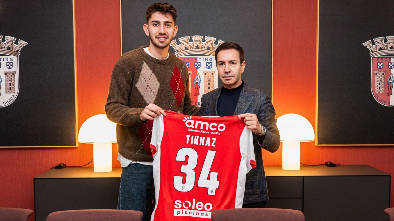 Demir Tiknaz assina com o Sp. Braga até 2030
