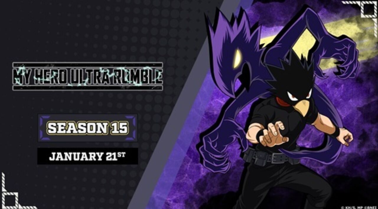 My Hero Ultra Rumble: 15.ª temporada com Fumikage Tokoyami