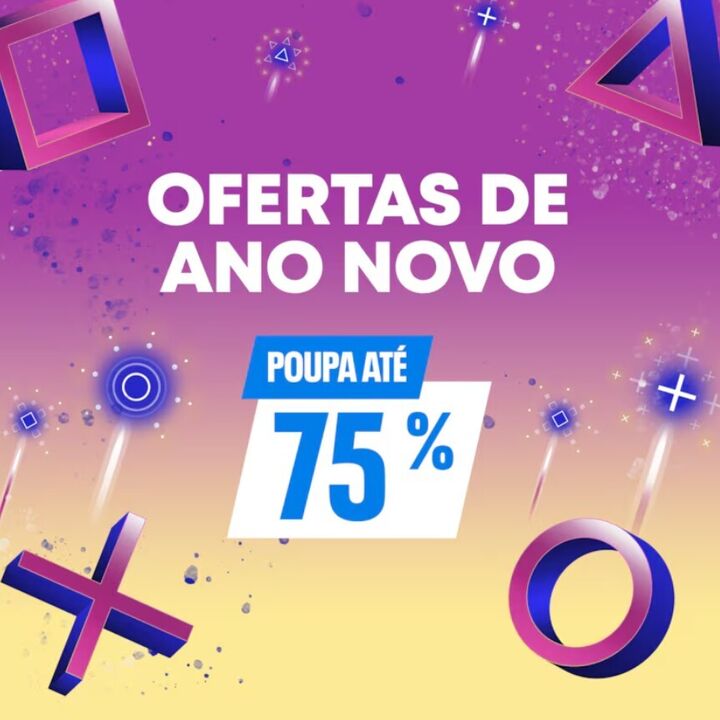 Promoções de Ano Novo na PS Store. Poupa até 75%
