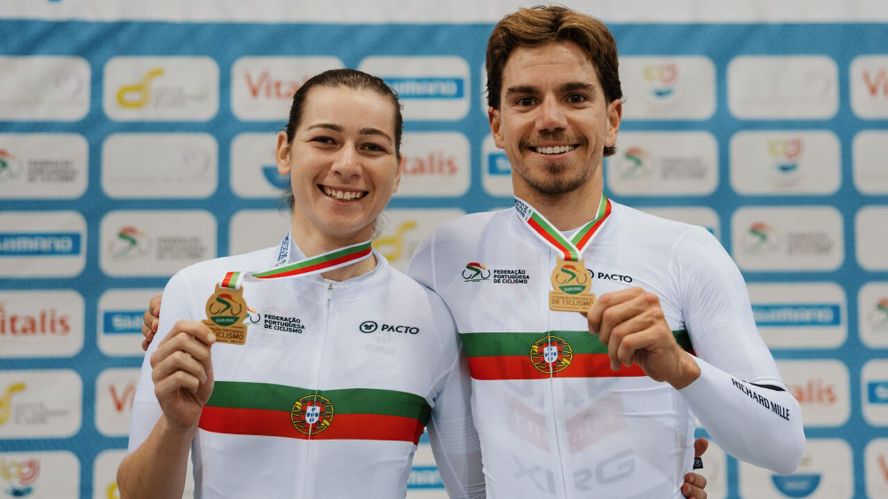 Daniela Campos e Rui Oliveira sagram-se campeões nacionais de omnium
